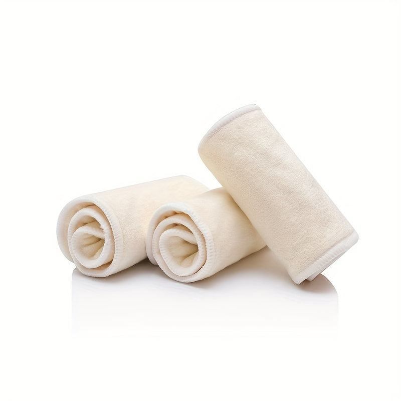 Bamboo Cotton Cloth Diaper Insert, Reusable Washable Baby Diaper