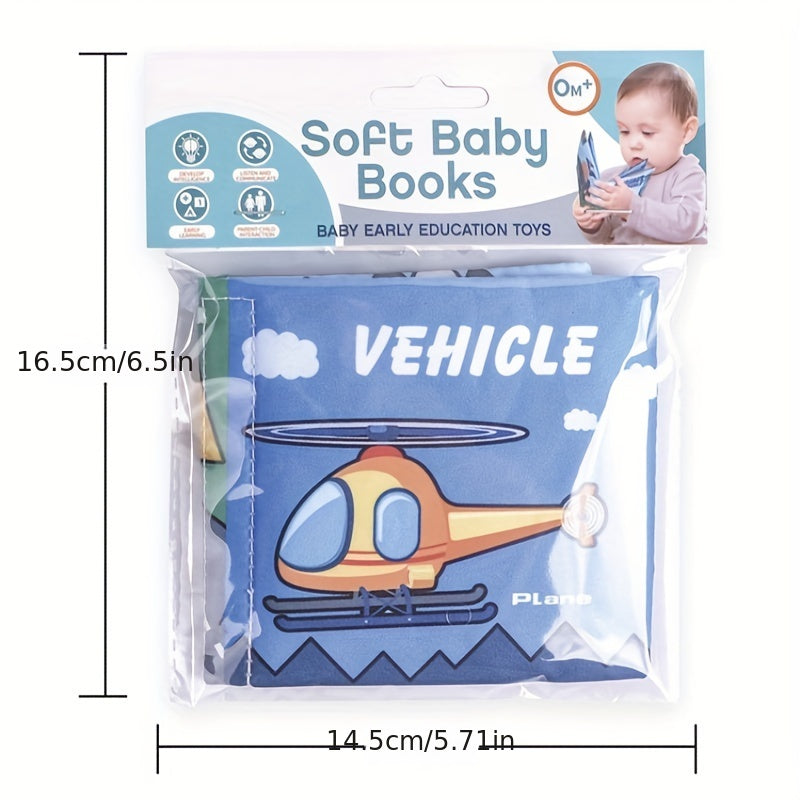 Baby Animal Cloth Book for Early Education
