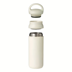 Watersy Vacuum Coffee Cup 12oz 350ML Reusable Leakproof Double Layers Vacuum Cup