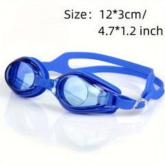 HD Silicone Swimming Goggles Waterproof UV Resistant