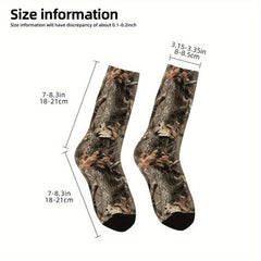 Camouflage Army Warm Mid calf Sock for Outdoor Sports