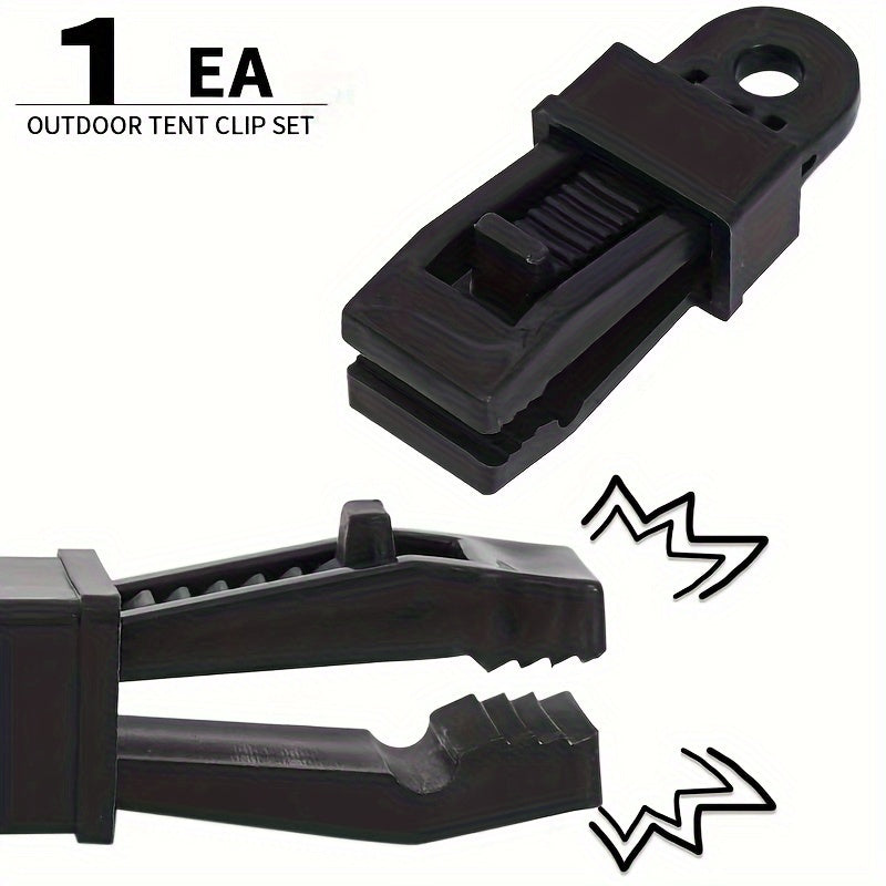 5pcs Tent Canopy Windproof Clips Outdoor Wind Rope Buckle
