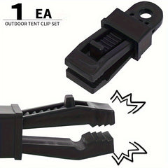 5pcs Tent Canopy Windproof Clips Outdoor Wind Rope Buckle