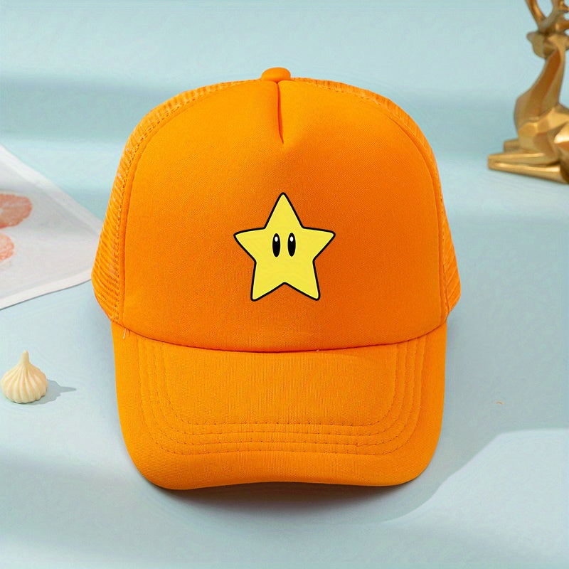 Children's Breathable Mesh Stars Baseball Cap for Boys