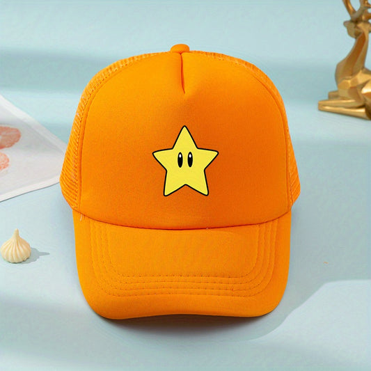 Children's Breathable Mesh Stars Baseball Cap for Boys