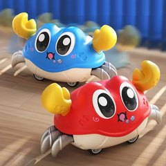 Crawling Crab Tummy Time Toy Set for Kids