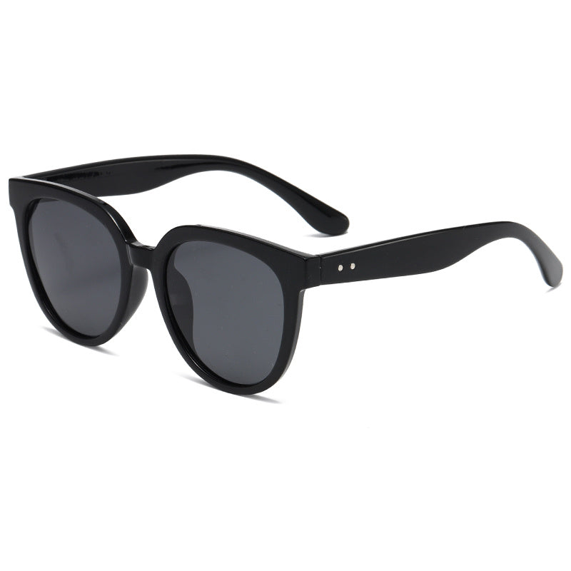 Oval Round Polarized Sunglasses Vintage Sunnies Eyewear