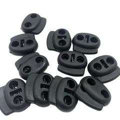 Plastic Cord Locks DIY Spring Stop Fastener Lanyard Cord Clips Buttons