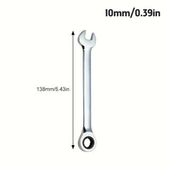 6MM 17MM Ratchet Wrenches Universal Spanners Car Repair Hand Tools