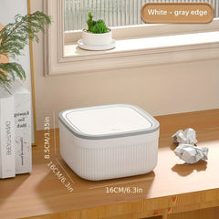 Mini Desktop Trash Can Household Paper Basket Coffee Table