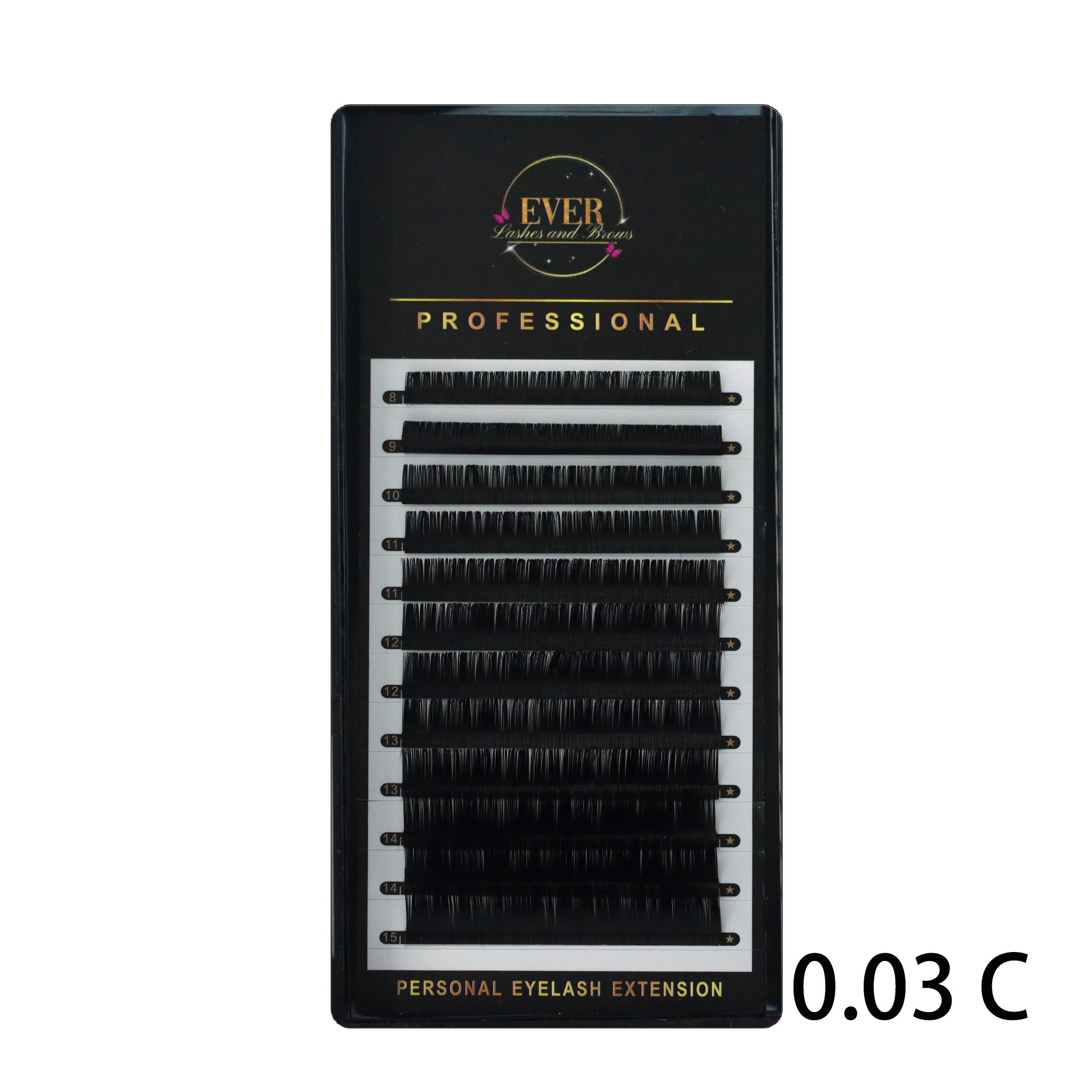 Soft Cashmere Cluster Lashes 0.03 C-DD 8-15mm Mix Volume