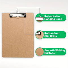 Wooden Clipboard Heavy Clipboard Bulk Classic Clipboard Suitable For Classroom