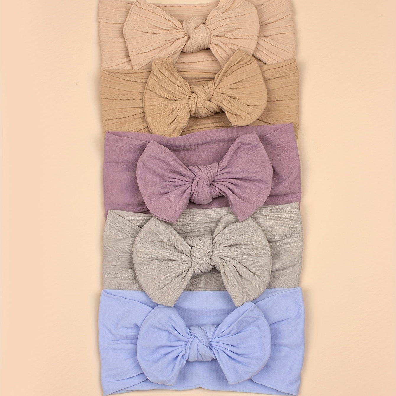 5pcs Bowknot Headbands for Baby Girls Hair Accessories