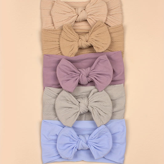 5pcs Bowknot Headbands for Baby Girls Hair Accessories
