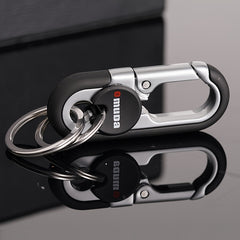 1pc Car Key Chain Metal Key Ring Men's Waist Hanging Key Pendant