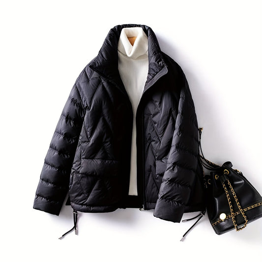 Fashionable Puffer Jacket Winter Warm Casual Jacket Women's Clothing