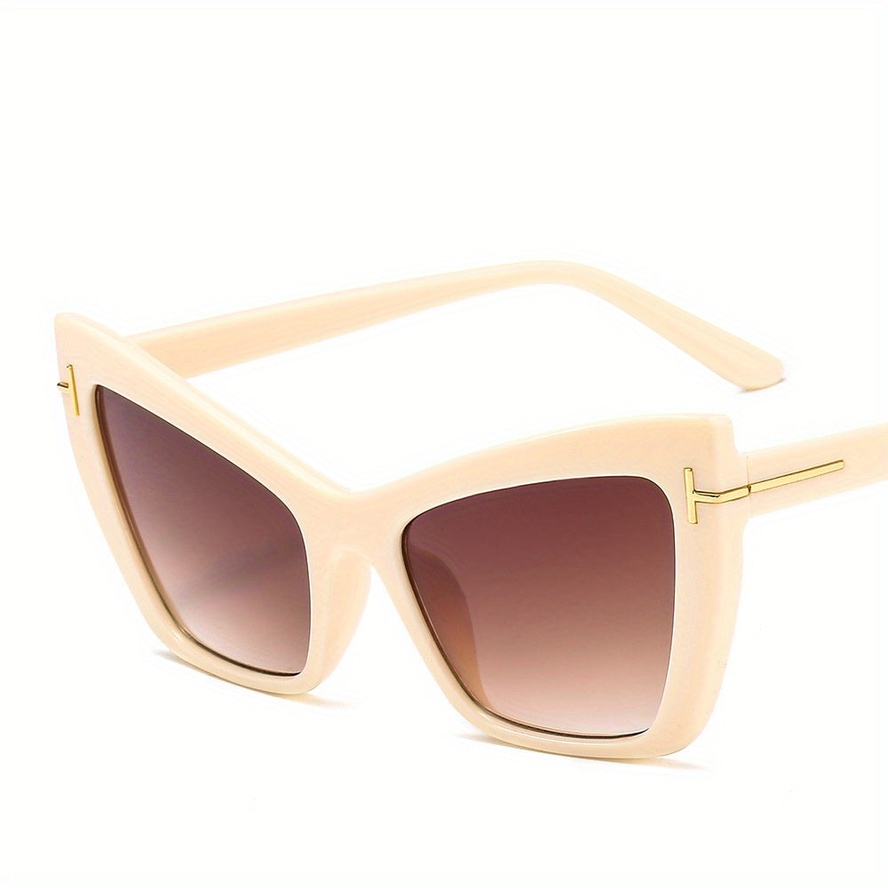 Y2K Cat Eye Sunglasses UV400 Gradient Glasses
