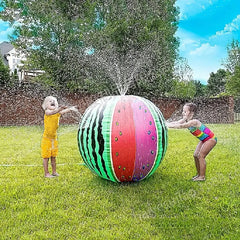 Inflatable Watermelon Spray Water Ball Kids Sprinkler Ball