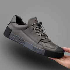 Men's Leather Lace Up Casual Shoes