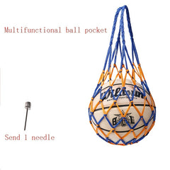 1pc Nylon Basketball Net Bag Soccer Football Mesh Storage Holder