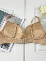 Comfy Push Up T-Shirt Bra Solid Color Women's Lingerie