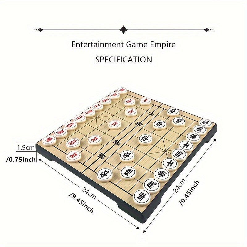 Magnetic Chinese Chess Set Portable 24x9x45inch