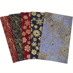 5pcs Japanese Cotton Fabric Bundle Patchwork Sewing Dolls Bags