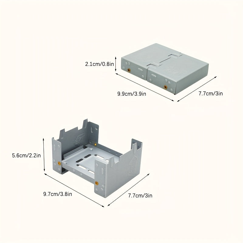 Portable Camping Alcohol Stove Foldable for Cooking