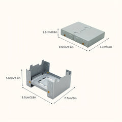 Portable Camping Alcohol Stove Foldable for Cooking
