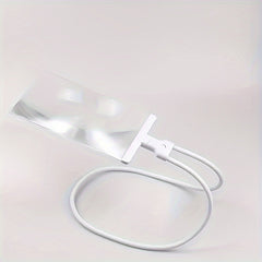 5X Hands-Free Magnifying Glass for Seniors Large Full Page View