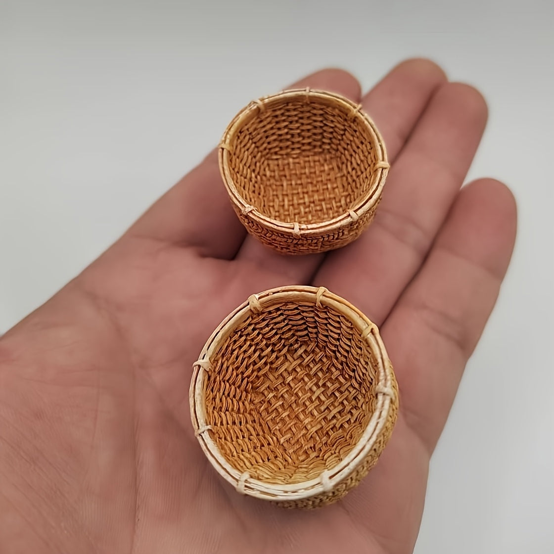 2pcs Landscape Simulation Baskets for Small Table Decorations
