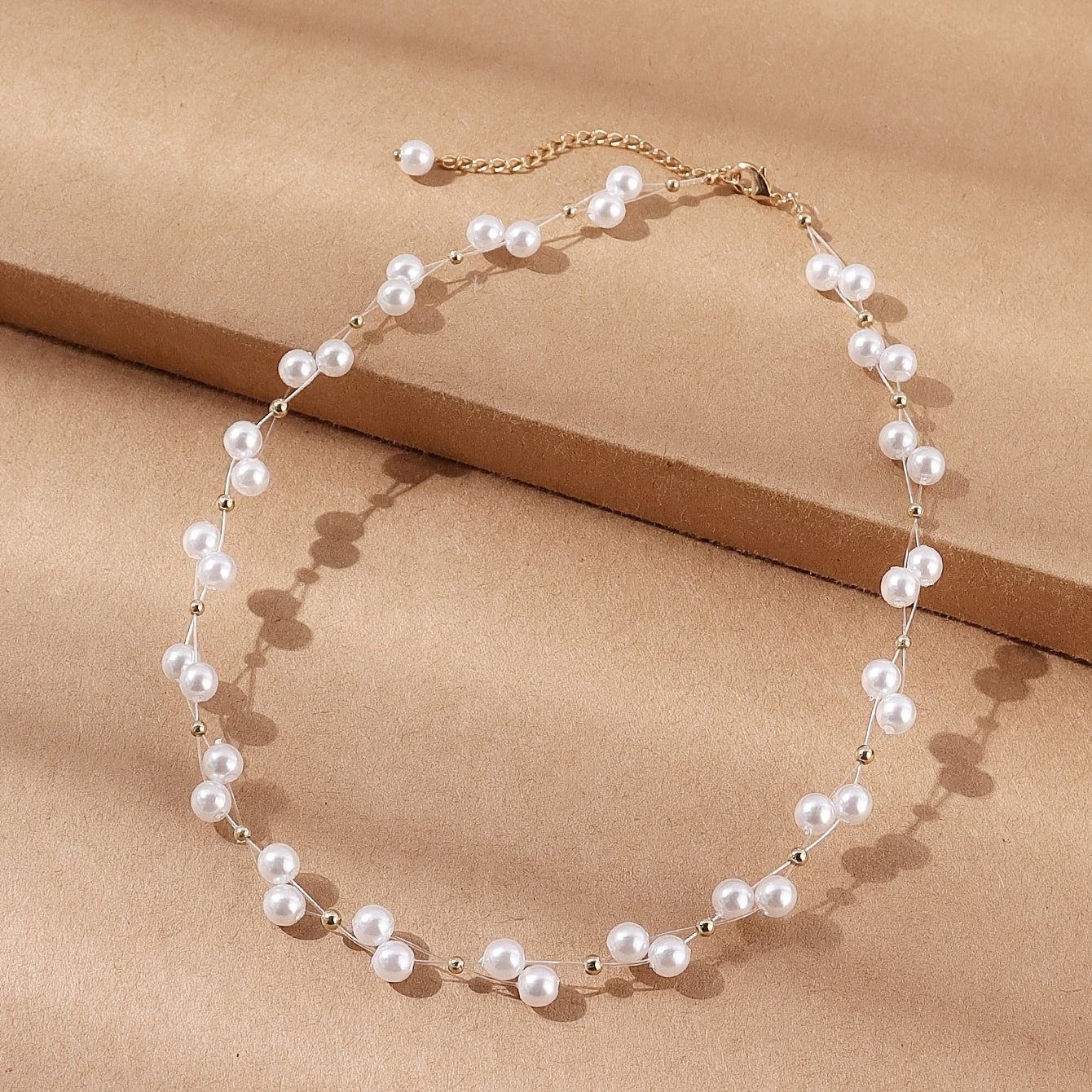 Vintage Pearl Necklace Stylish Necklace Women's Jewelry