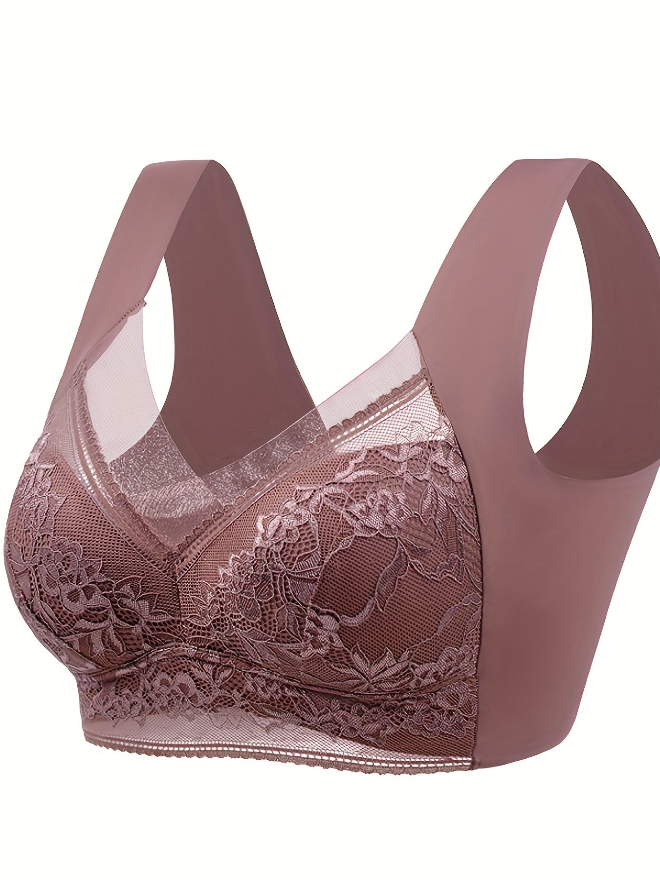 Lace Wireless Push Up Bra Women's Lingerie