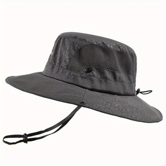 Stay and Protected Large Brim Fishing Hat for Men and Women