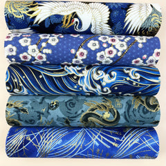 20 Mixed Floral Cotton Fabric for Quilting Sewing DIY Stitching