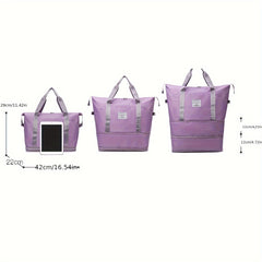 Large Foldable Dual-use Tote Bag Waterproof Duffel Bag