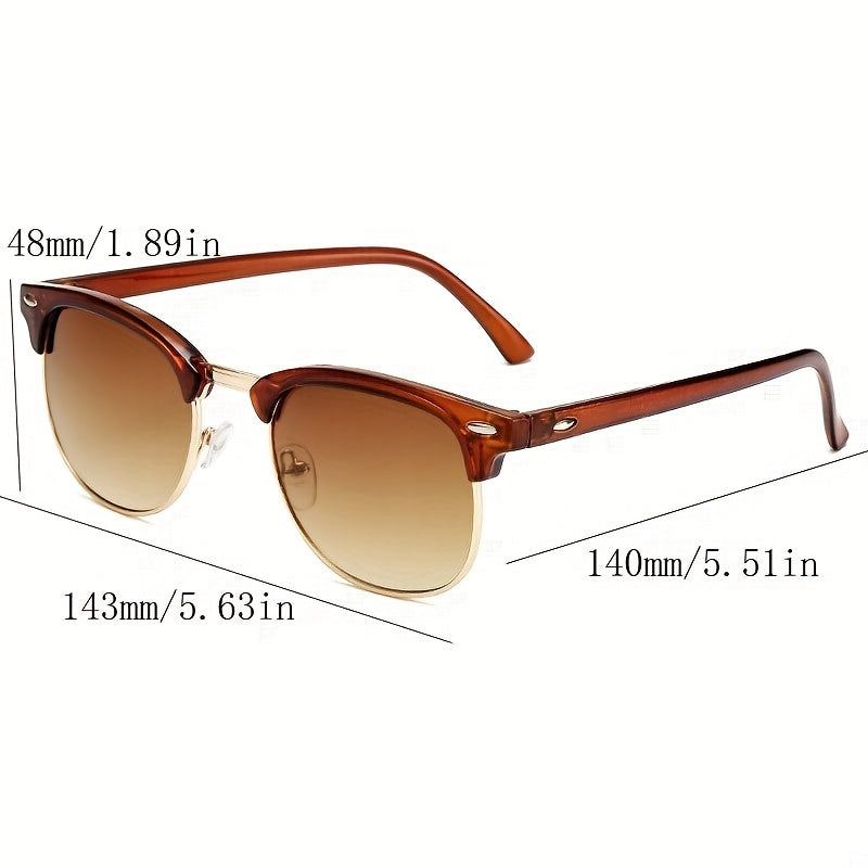 Photochromic Square Sunglasses Anti Glare UV400 Sun Shades