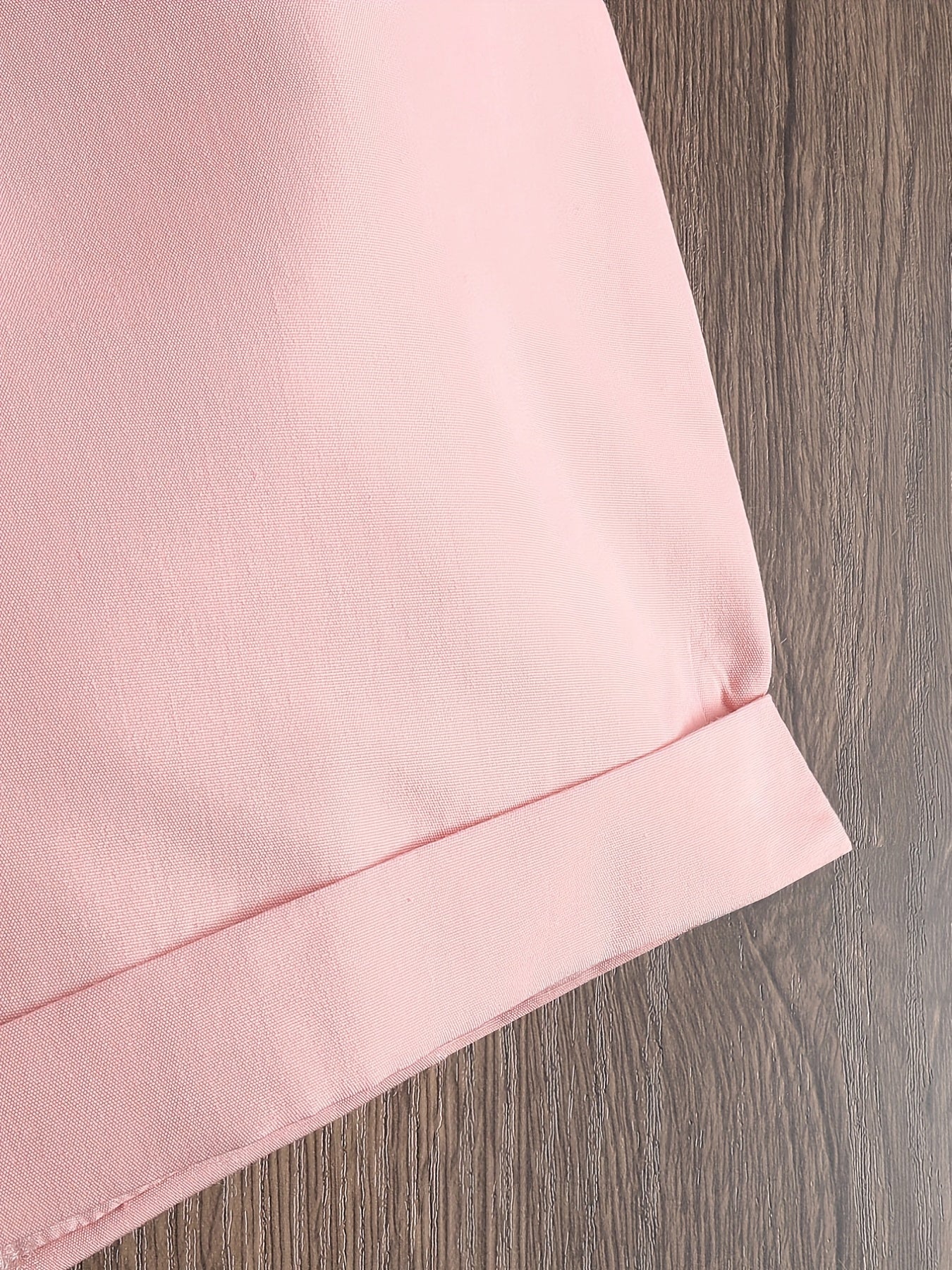 Girls Pink Summer Jumpsuit