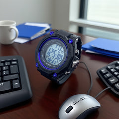Waterproof Digital Watch with Alarm Stopwatch