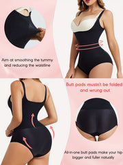 Tummy Control Butt Lifting Body Shaper Open Bust Underwear