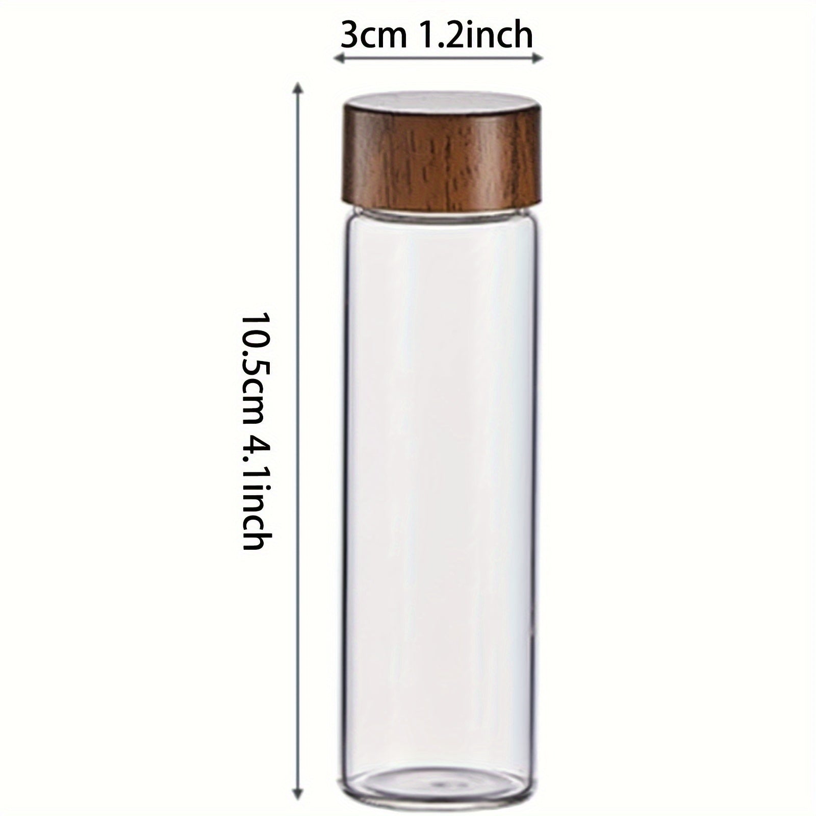 12pcs DIY Coffee Bean Storage Tubes Single Dose Wooden Cellar Display Stand