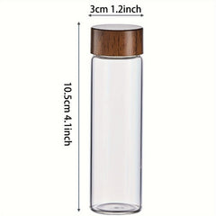 12pcs DIY Coffee Bean Storage Tubes Single Dose Wooden Cellar Display Stand