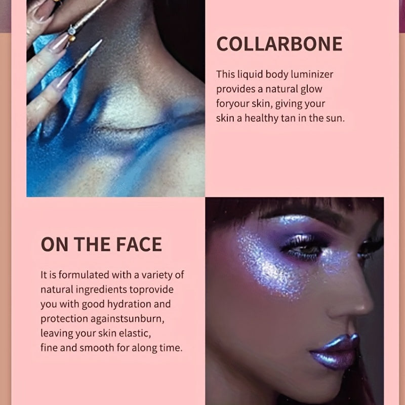 Golden Body Highlight Spray with Shimmer - Polarized Light