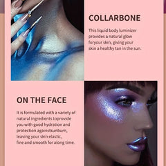 Golden Body Highlight Spray with Shimmer - Polarized Light