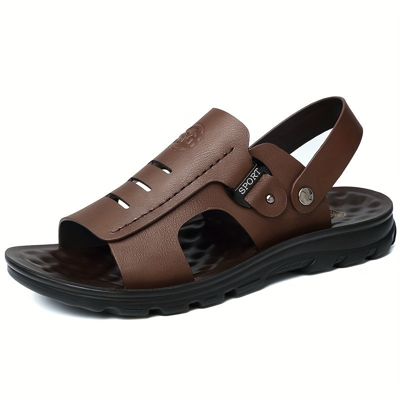 Men's Open Toe Rubber Sole Outdoor Casual Sandals