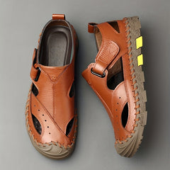 Men's Closed Toe Outdoor Beach Sandals Non Slip Shoes