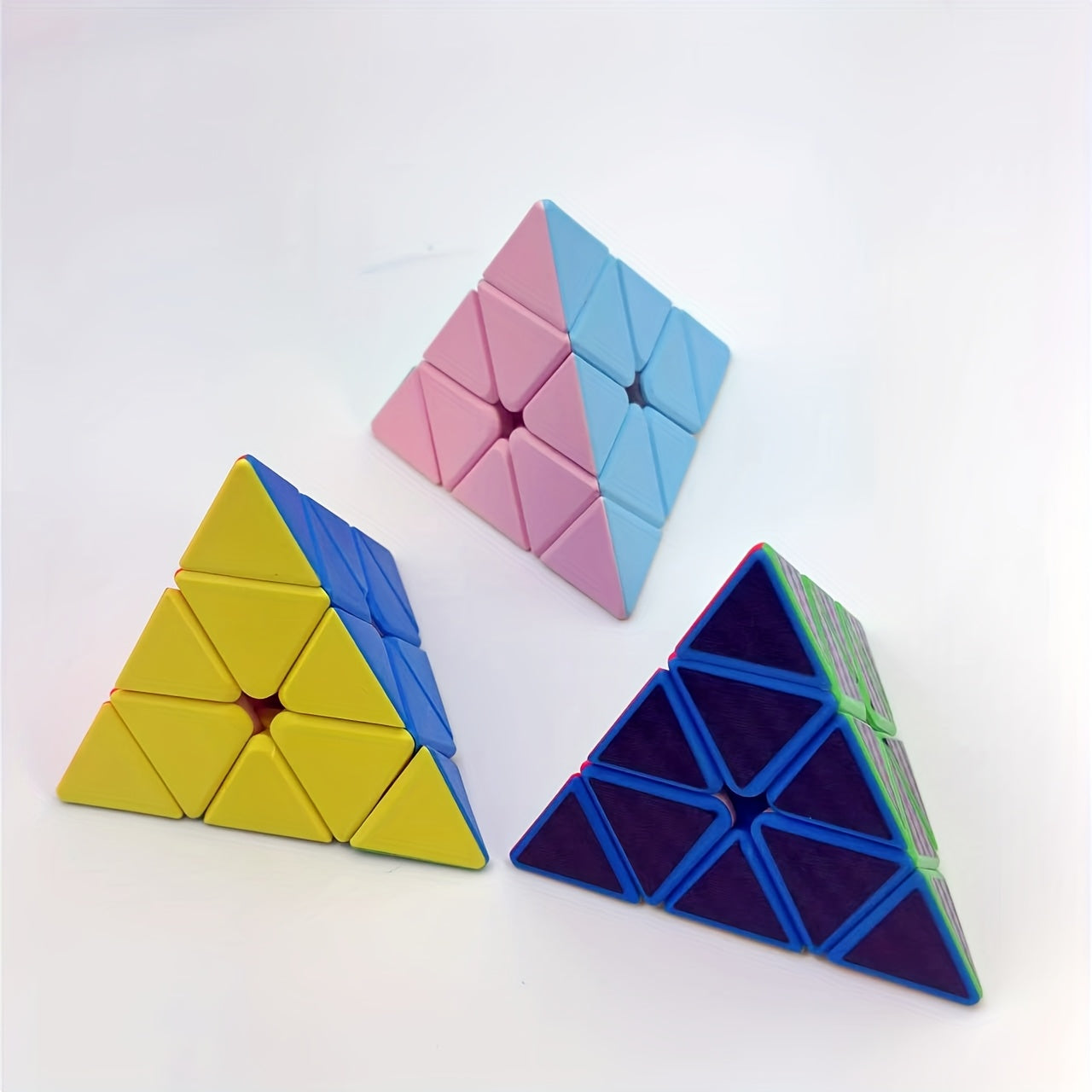 Smooth Speed Pyramid Cube High Smooth Speed Pyramid Cube 3x3 Triangle Puzzle Toy