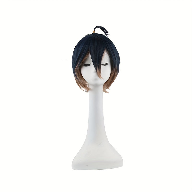 12inch 30 And Gradient Men's Anime Cosplay Wig