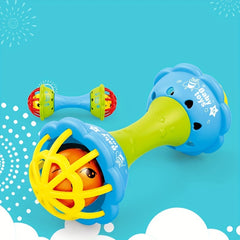 11pcs Baby Rattles Toys for 0-6 Months - Sensory Toy Set for Newborn Boy Girl