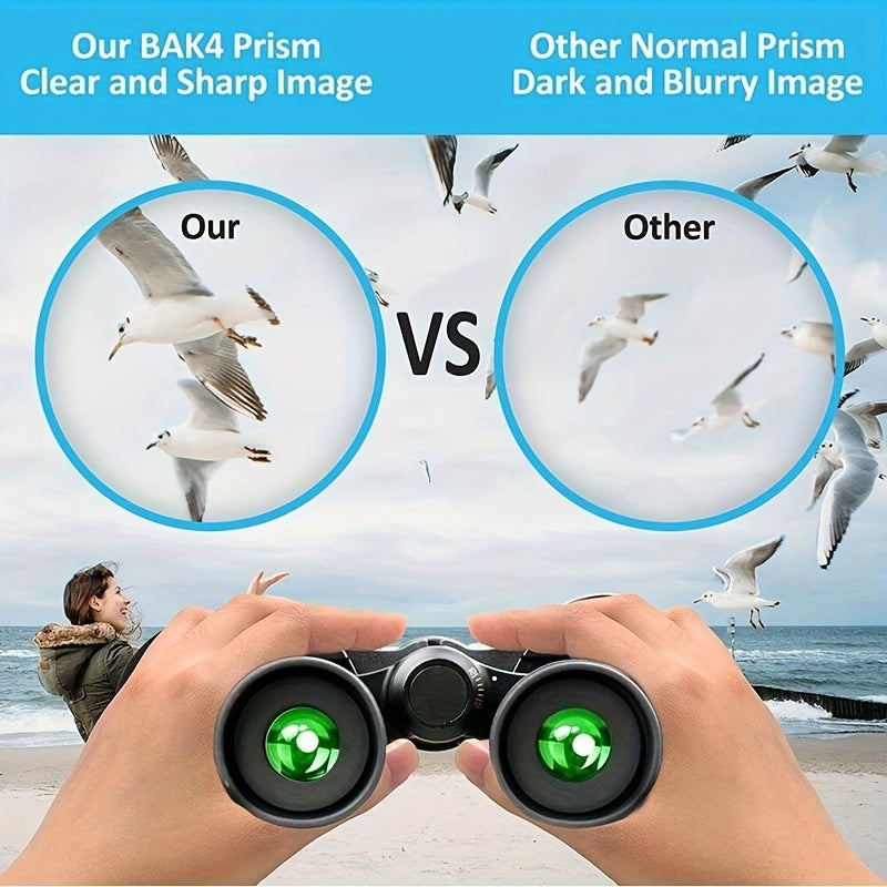 HD Binoculars For Adults - Bird Watching Concert Travel Hiking Sports